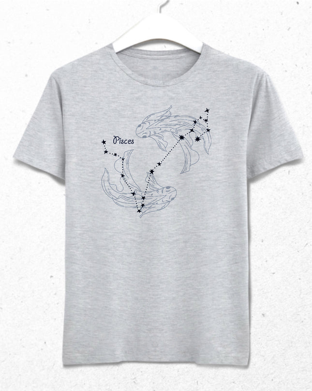 Yıldızlı Balık burcu tişört - basmatik.com