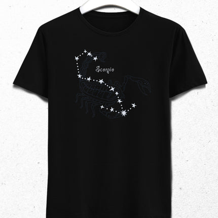 Yıldızlı Akrep burcu tişört - basmatik.com