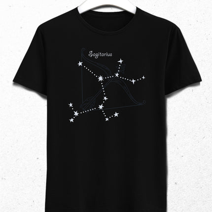 Yıldızlı Yay burcu tişört - basmatik.com