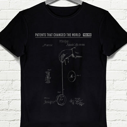 Yo-yo siyah Erkek tshirt - basmatik.com