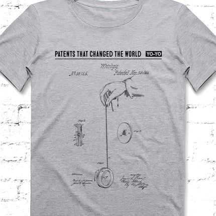 Yo-yo gri Erkek tshirt - basmatik.com