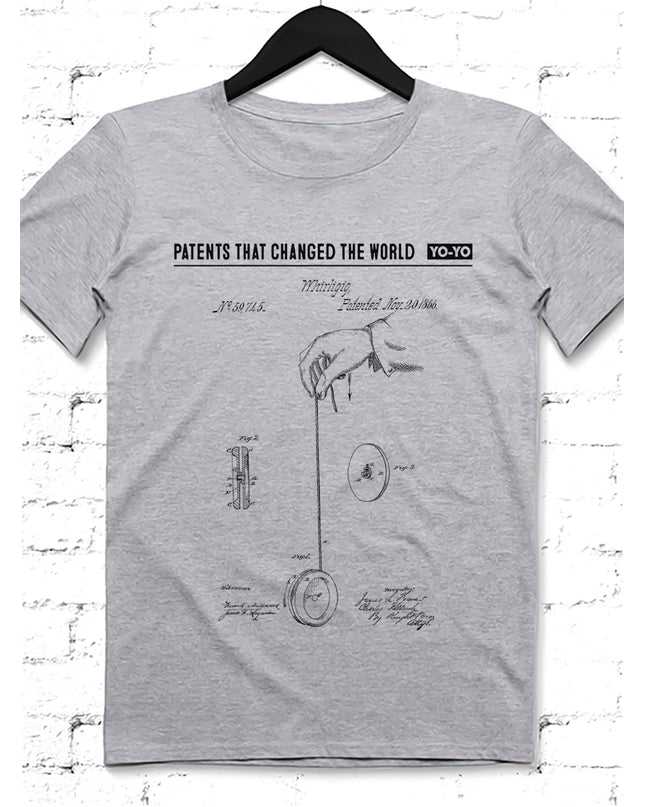 Yo-yo gri Erkek tshirt - basmatik.com