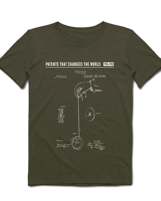 Yo-yo haki Erkek tshirt - basmatik.com