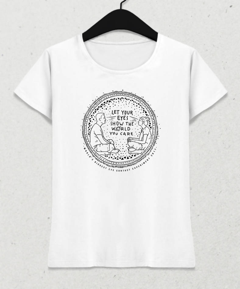 Let Your Eye Women's White T-Shirt