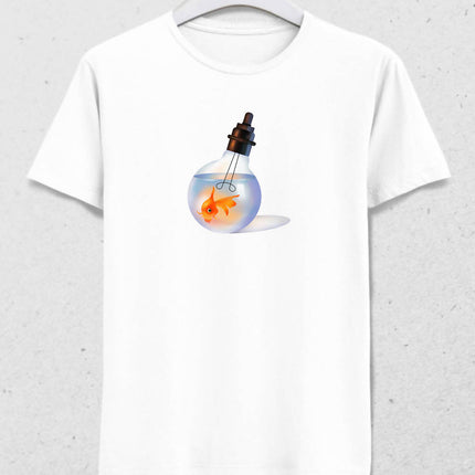 Aquarium Lamp Erkek Tişört - basmatik.com