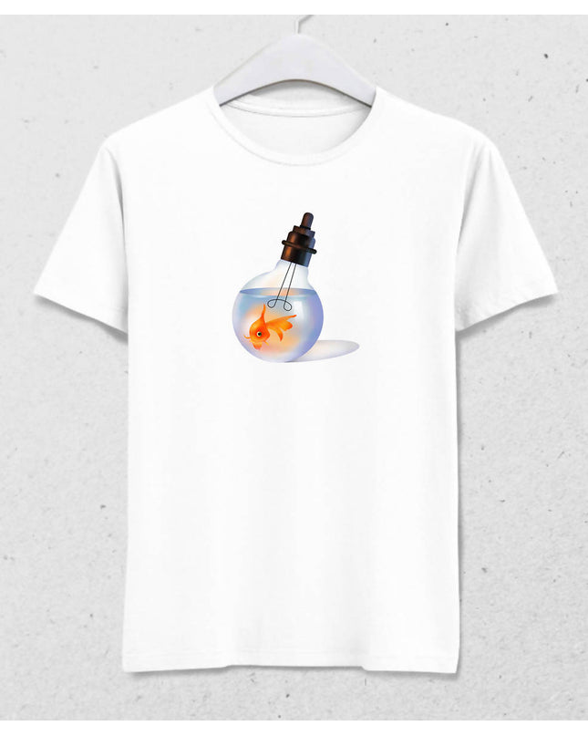 Aquarium Lamp Erkek Tişört - basmatik.com