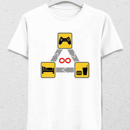 Gamer Routine Erkek Tişört