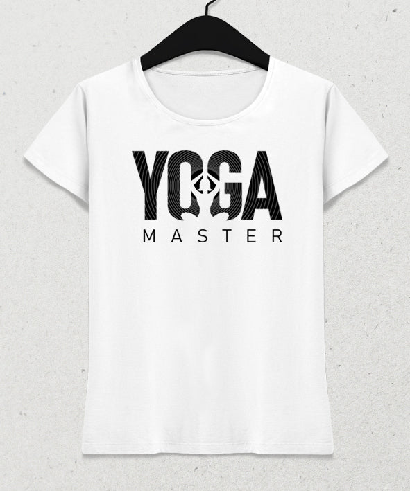 Yoga master kadın tişört - basmatik.com