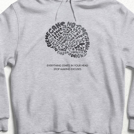 Your Head kapşonlu - basmatik.com