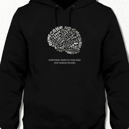 Your Head kapşonlu - basmatik.com