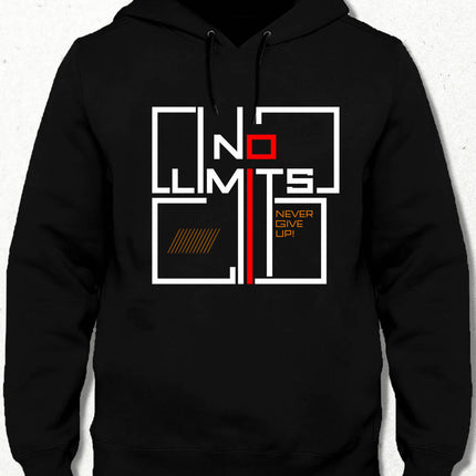 No Limits Kapüşonlu Sweatshirt - basmatik.com
