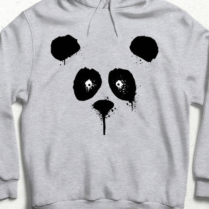 Watercolor Panda Hooded Sweatshirt