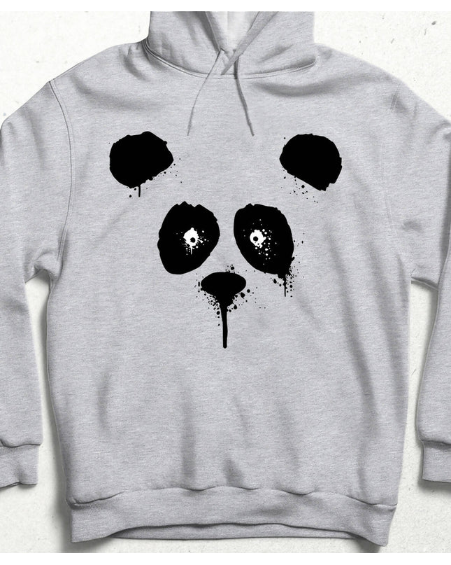 Watercolor Panda Hooded Sweatshirt