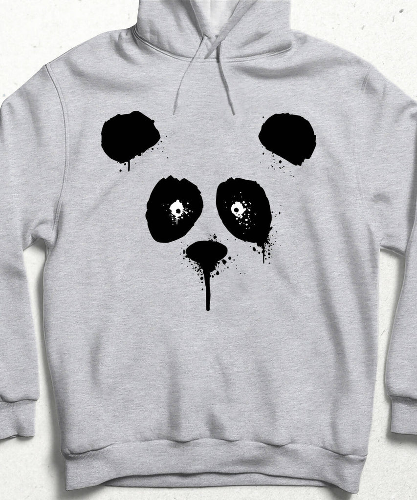 Suluboya Panda Kapüşonlu Sweatshirt