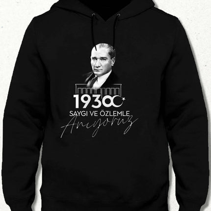 10 Kasım - Atatürk Kapüşonlu Sweatshirt