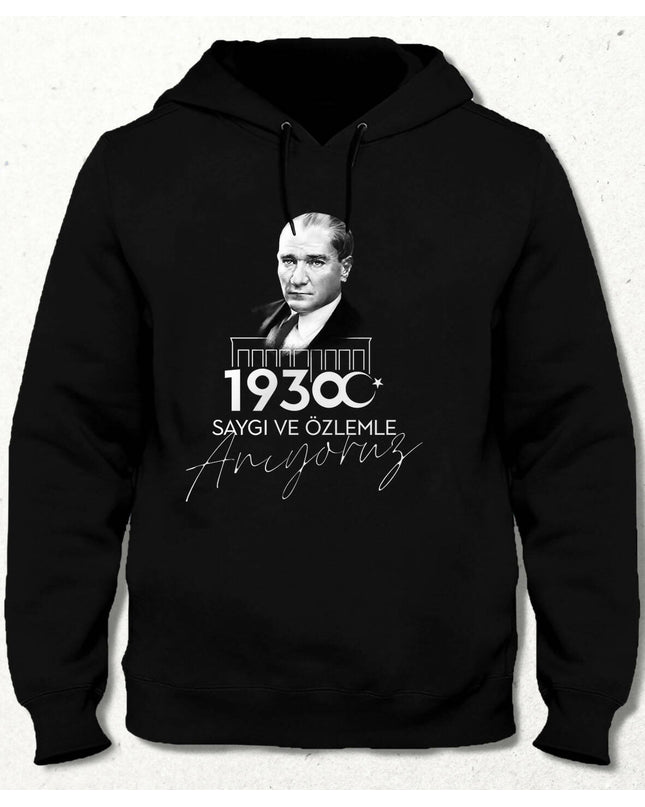 November 10 - Atatürk Hooded Sweatshirt