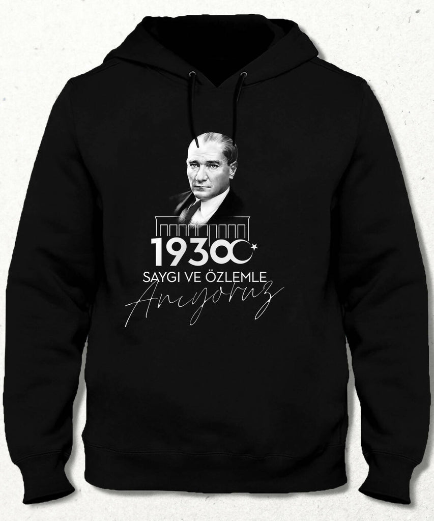 10 Kasım - Atatürk Kapüşonlu Sweatshirt