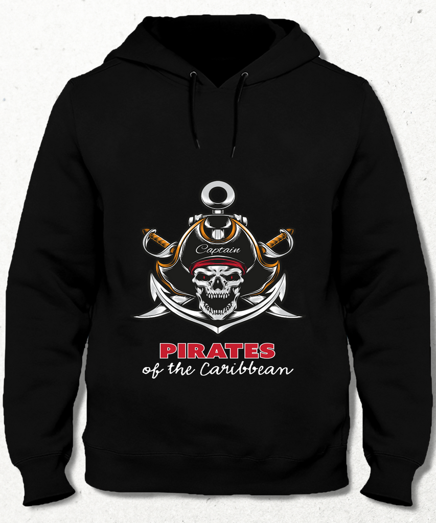 Pirates Of The Caribbean Siyah Sweatshirt