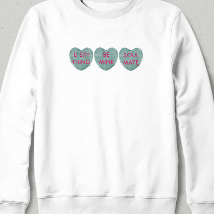 Valentine's IV, Kalpli Slogan Sweatshirt