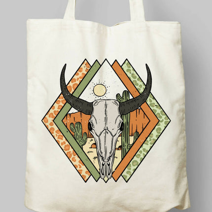 Wild West Themed Tote Bag