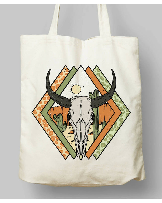 Wild West Themed Tote Bag