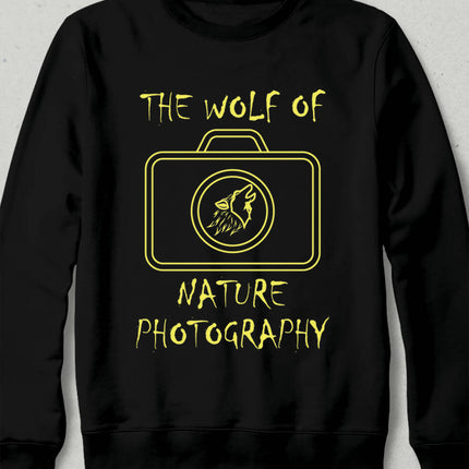 The Wolf of Nature Photography Sweatshirt Unisex