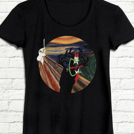 AKU Kadın Siyah tshirt - basmatik.com