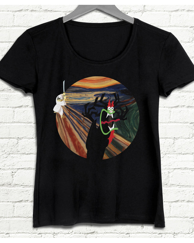 AKU Kadın Siyah tshirt - basmatik.com