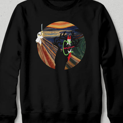 Aku Siyah Sweatshirt - basmatik.com