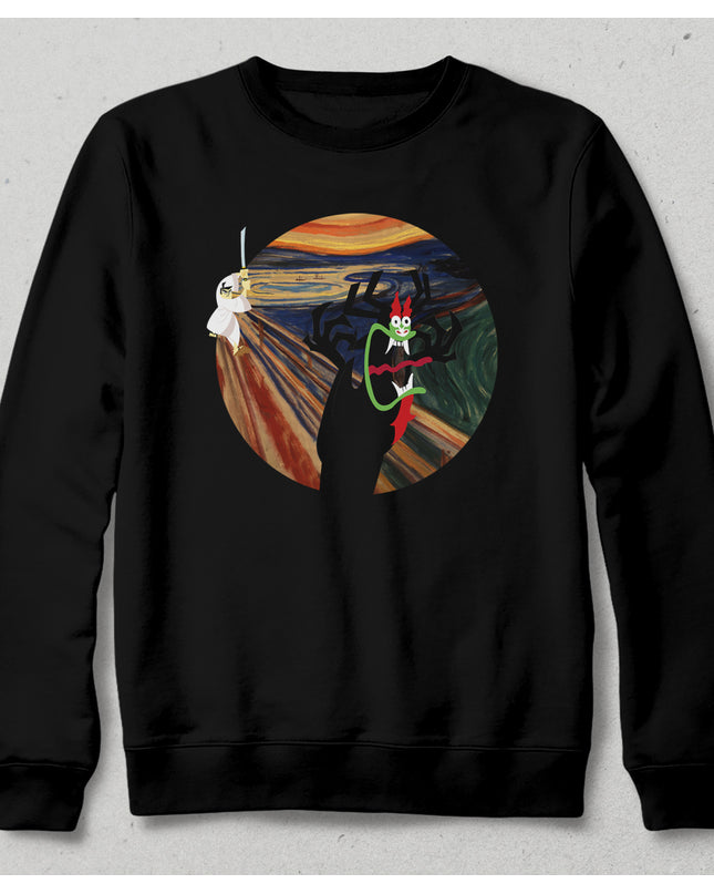 Aku Siyah Sweatshirt - basmatik.com