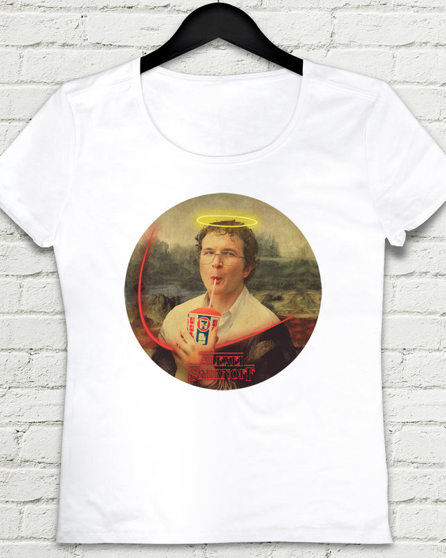 Alexei Smirnoff Beyaz Tişört - basmatik.com