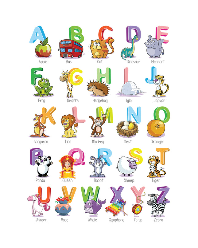 alfabe ve İngilizce isimler erkek tişört - basmatik.com