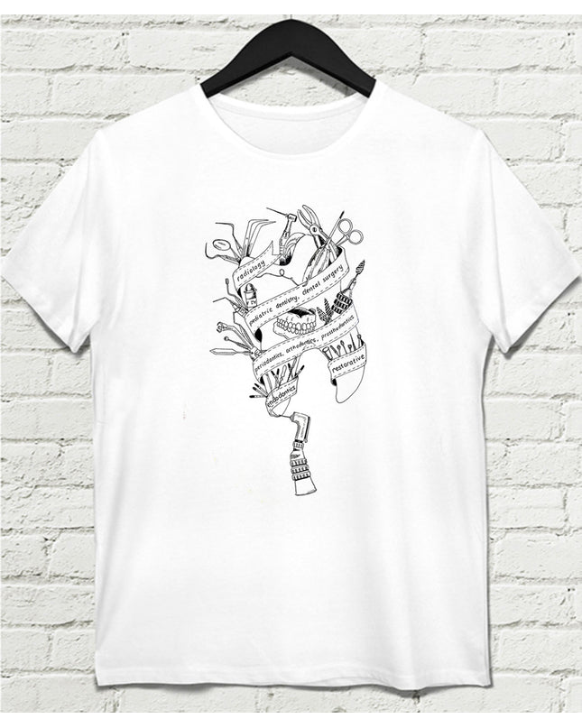 Angldruva World 1 Beyaz Tişört - basmatik.com