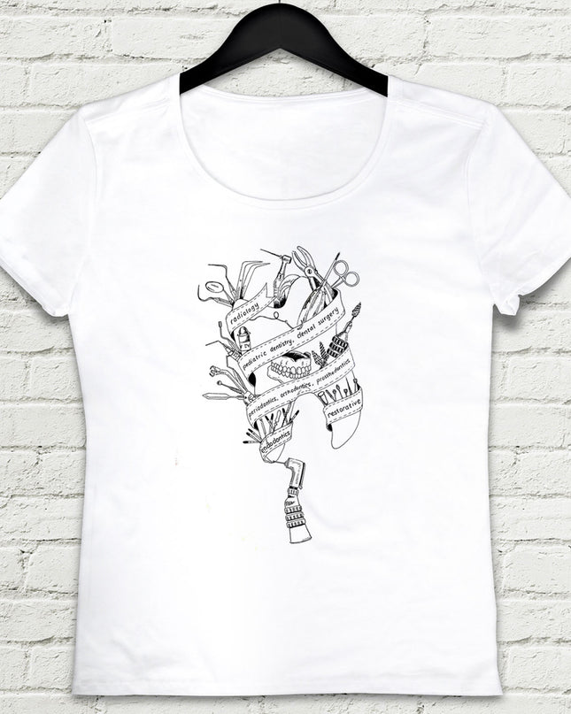 Angldruva World 1 Beyaz Tişört - basmatik.com