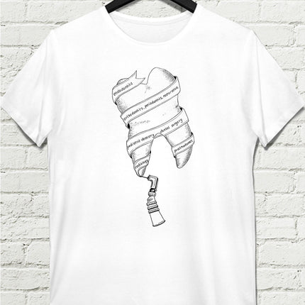 Angldruva World 2 Beyaz Tişört - basmatik.com