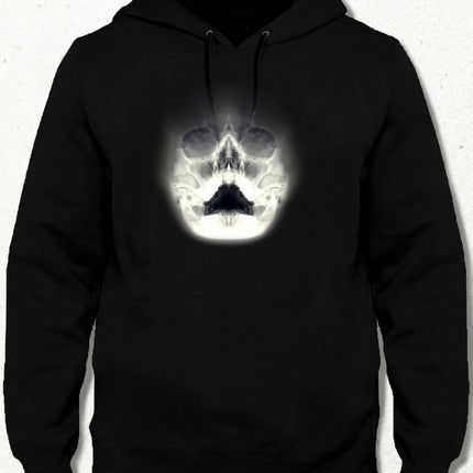 Ghost Skull Hooded Sweatshirt