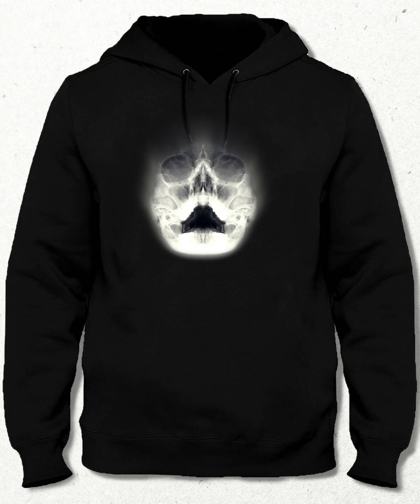 Ghost Skull Kapüşonlu Sweatshirt