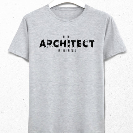 Architect beyaz erkek meslek tişört - basmatik.com