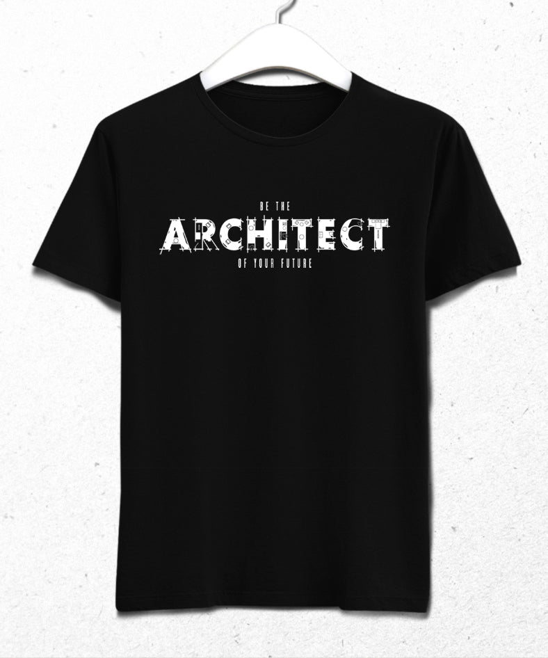 Architect beyaz erkek meslek tişört - basmatik.com