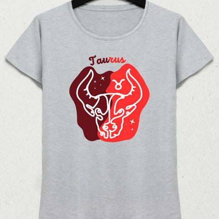 Taurus - Taurus Minimalist Colorful Design Women's T-Shirt 