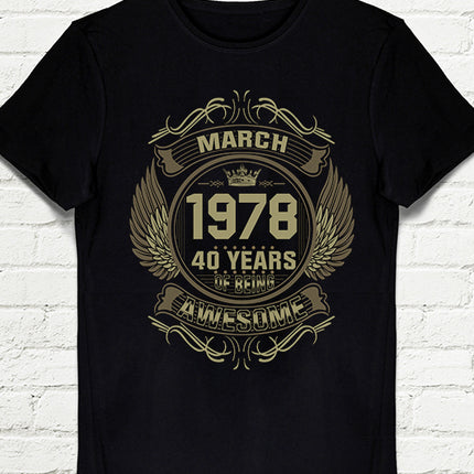 Awesome 2 doğum günü tshirt - basmatik.com