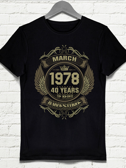 Awesome 2 doğum günü tshirt - basmatik.com