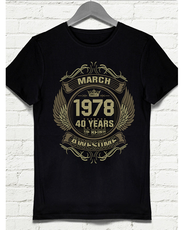 Awesome 2 doğum günü tshirt - basmatik.com