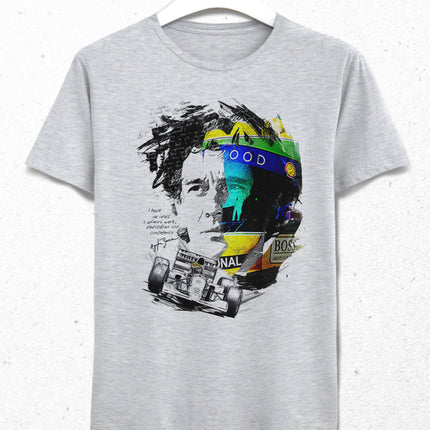 Ayrton Senna tişört - basmatik.com