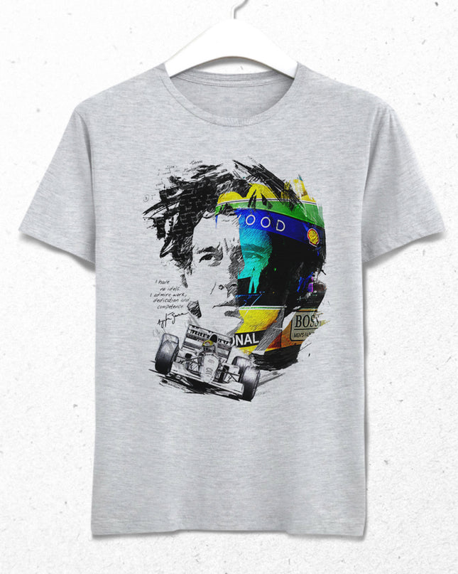 Ayrton Senna tişört - basmatik.com