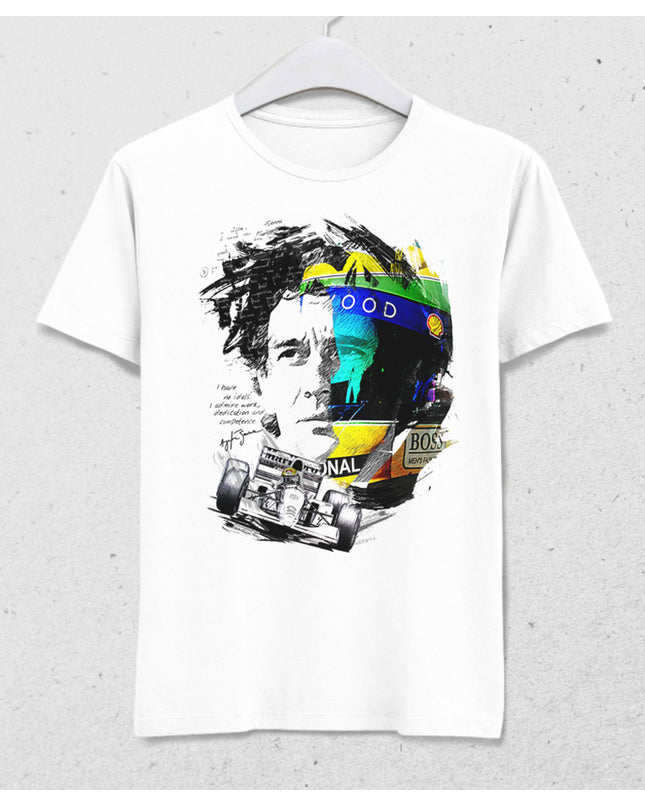 Ayrton Senna tişört - basmatik.com