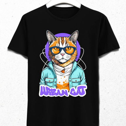 Urban Cat Streetwear Retro Futuristic Design