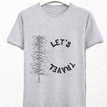 Let’s Travel Erkek Tişört