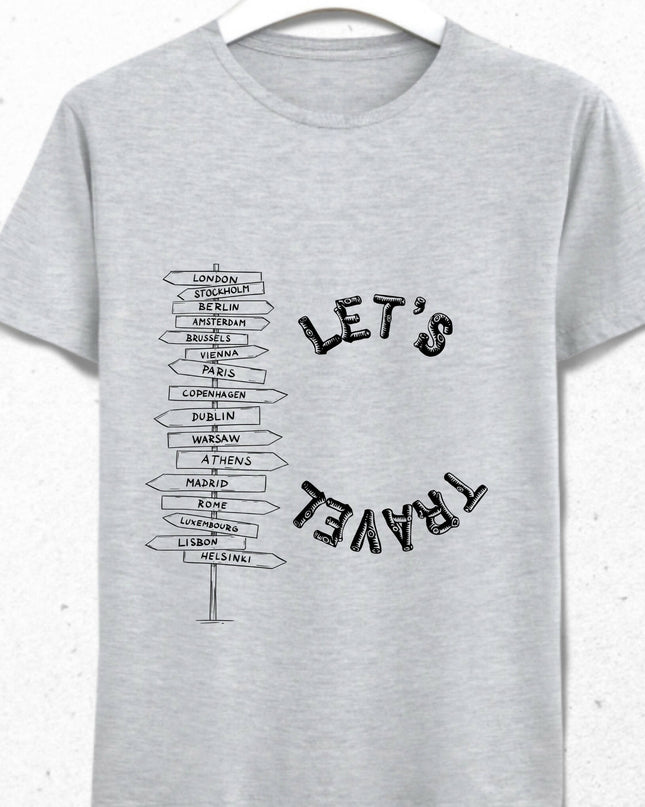 Let's Travel Men's T-Shirt 
