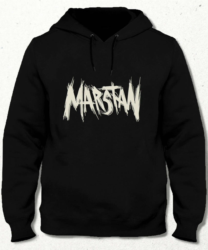 Marstan Logo Black Sweatshirt Hoodie - Unisex 